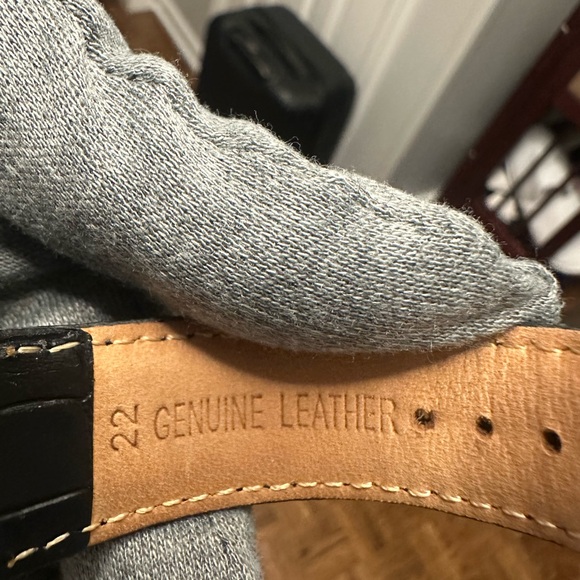 August Steiner Black Dual Time Quartz Watch - Picture 5 of 5